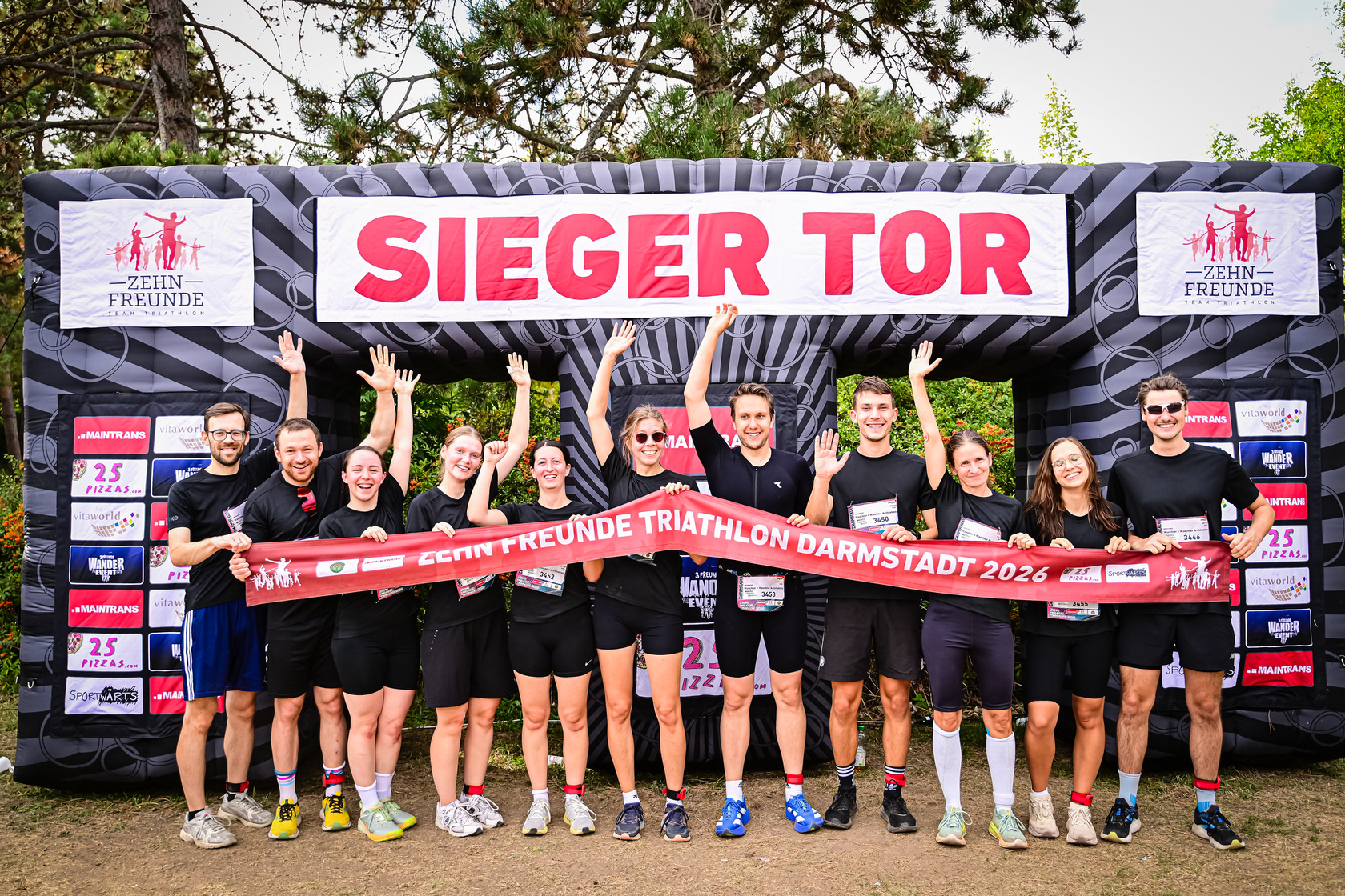 W+W beim 10 Freunde Team Triathlon Darmstadt 2026