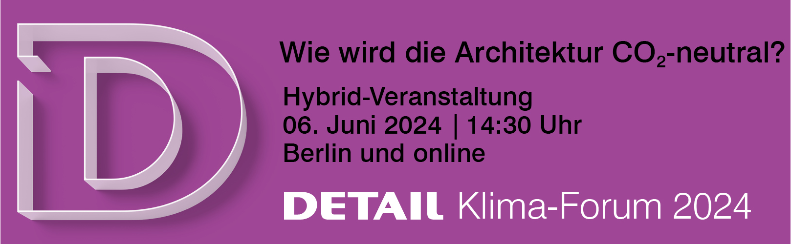 Detail Klima-Forum Berlin 2024