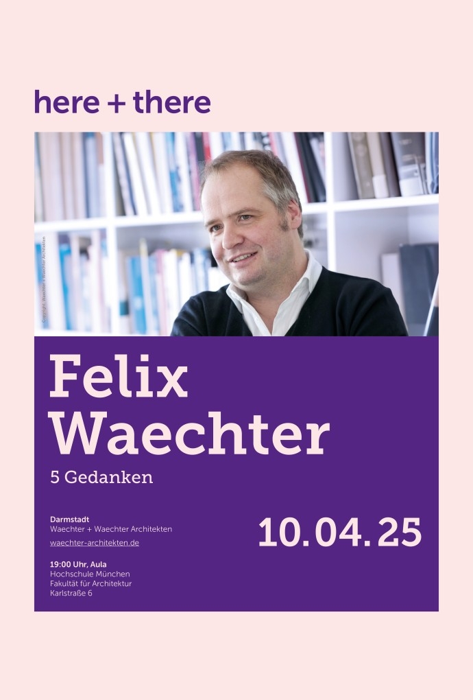 Vortrag Felix Waechter an der Hochschule München