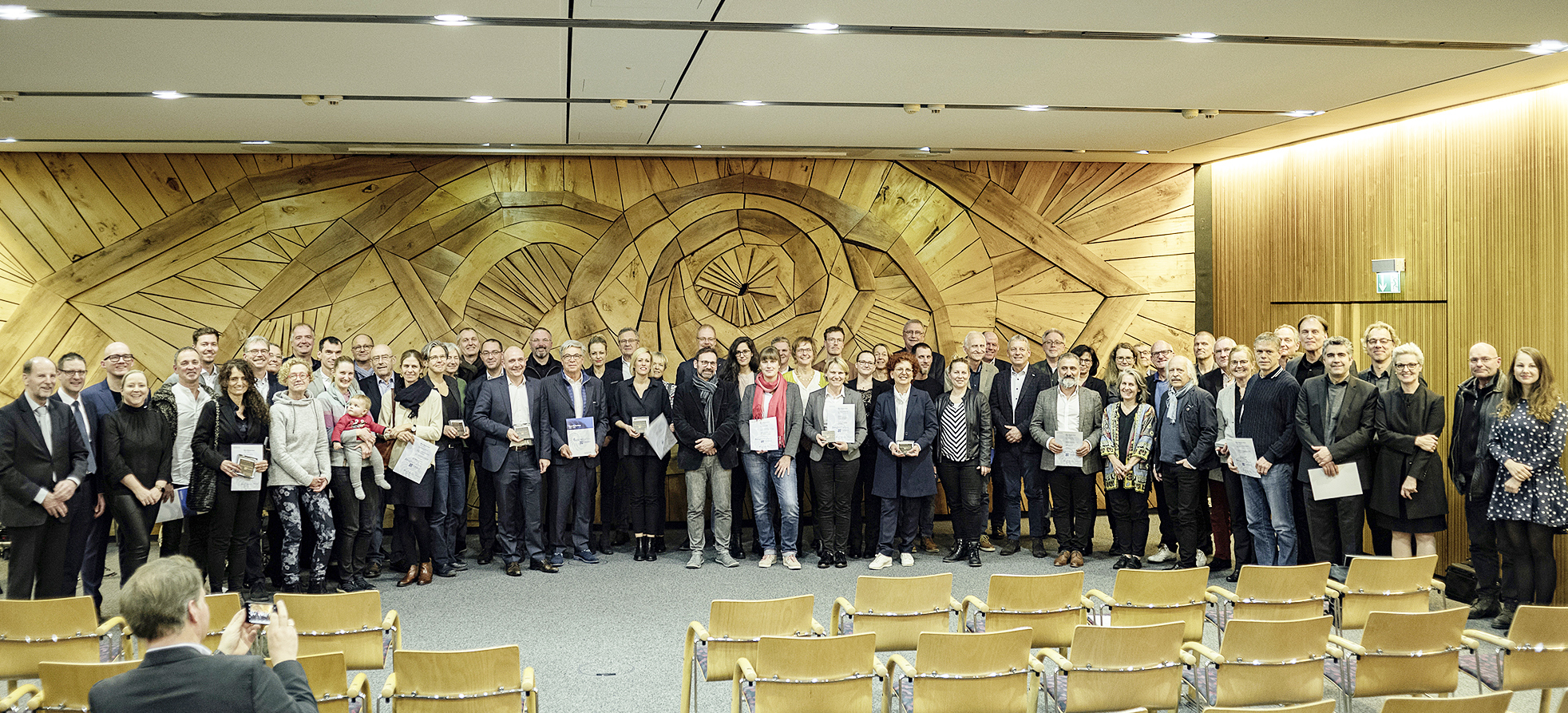 Preisverleihung Beispielhaftes Bauen Rhein-Neckar Gruppenbild