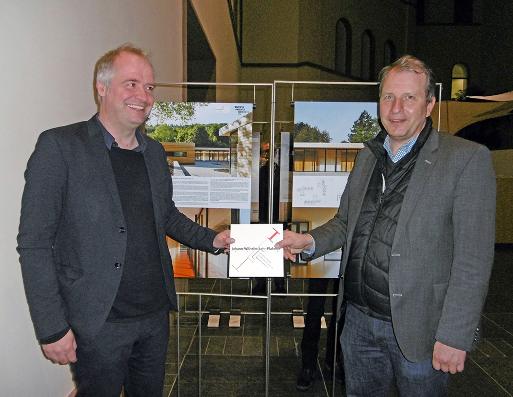 Preisverleihung Johann Wilhelm Lehr Plakette 2018