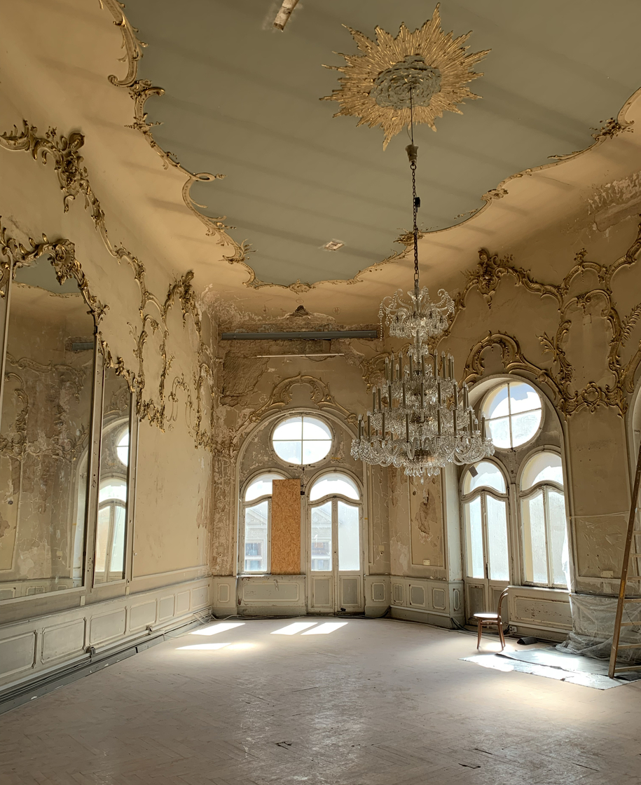 Sanierung Walhalla - Innen