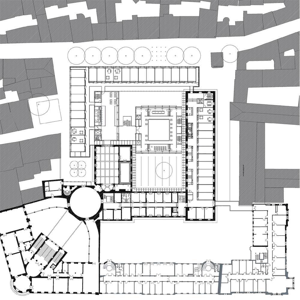 Plenarsaalgebäude Hessischer Landtag