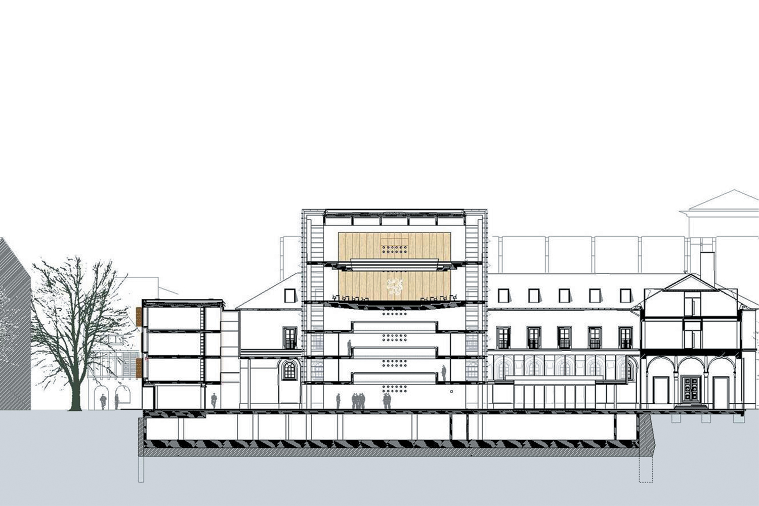 Plenarsaalgebaeude Hessischer Landtag