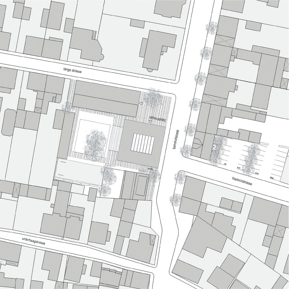 Rathaus Grosskrotzenburg - Lageplan